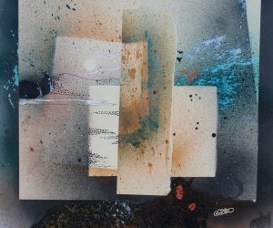 <b>Standing Stone</b>
<br>
40x60cm
<br>
mixed media on paper
<br>
SOLD
<br>
Available as a card Standing Stone artwork